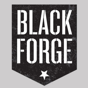 Black Forge logo mark type