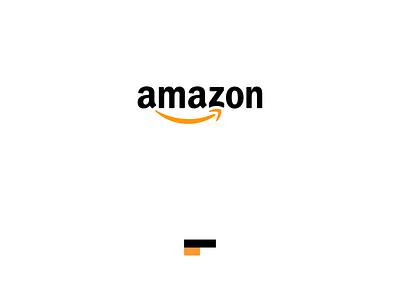 Amazon logo minimalized amazon bigun branding design digital dribbble flat logo logodesign minimal minimal art minimalism