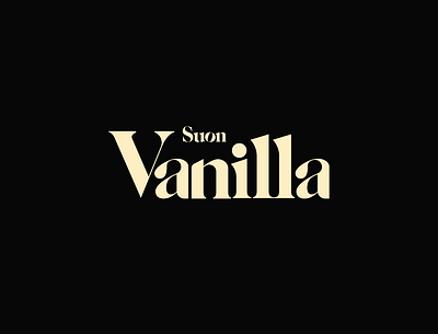 Vanilla bigun design graphic design type typedesign typography vanilla