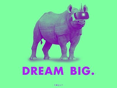 DREAMBIG. artwork bigun design digital dribbble fantasy art minimal minimal art photoshop visual art