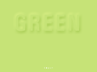 Green. bigun color design digital dribbble flat minimal minimal art vector
