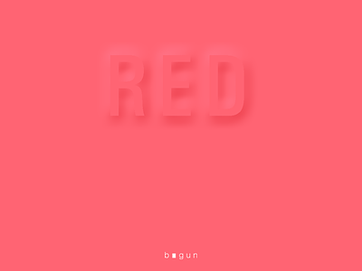 Red. bigun color design digital dribbble flat minimal minimal art vector
