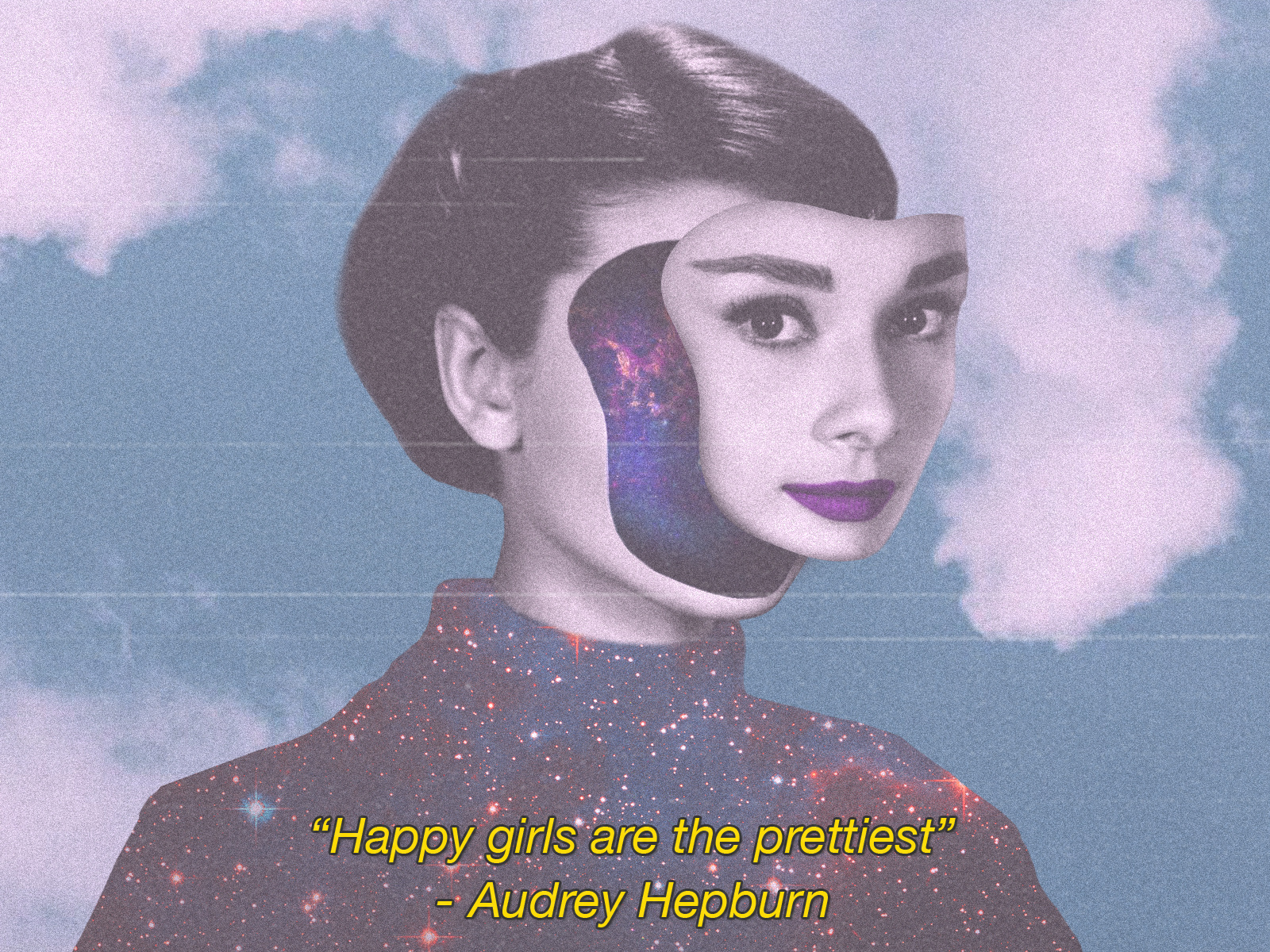 Happy Girls Are The Prettiest Audrey Hepburn By Bigun On Dribbble