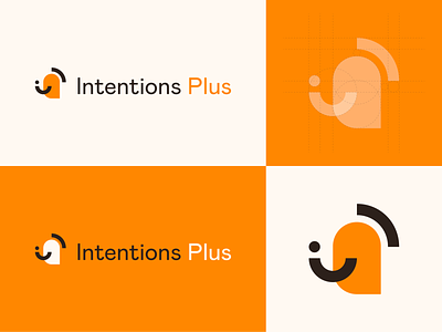 Logo Concept - Intentions Plus branding design development identity logo personal
