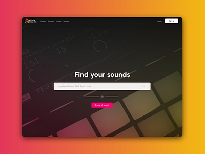 Audio Sample Web App