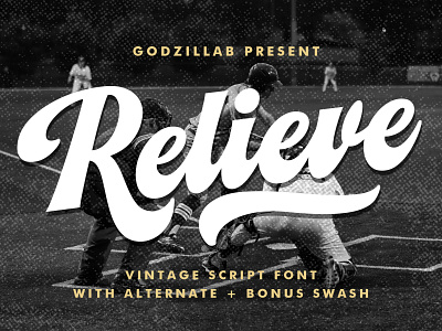 Relieve - Vintage Script Font