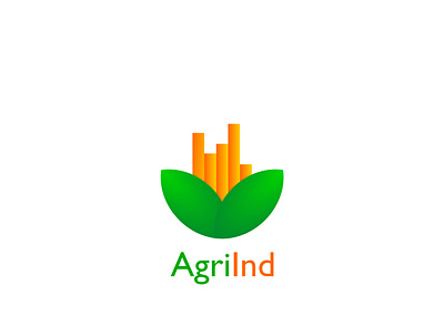 Agri Industry logo abstract design logo minimal