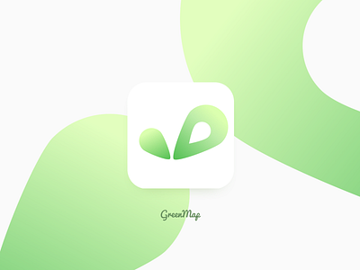 Daily UI #005 - App Icon 005 app app icon dailyui design icon icon app leaf logo map ui
