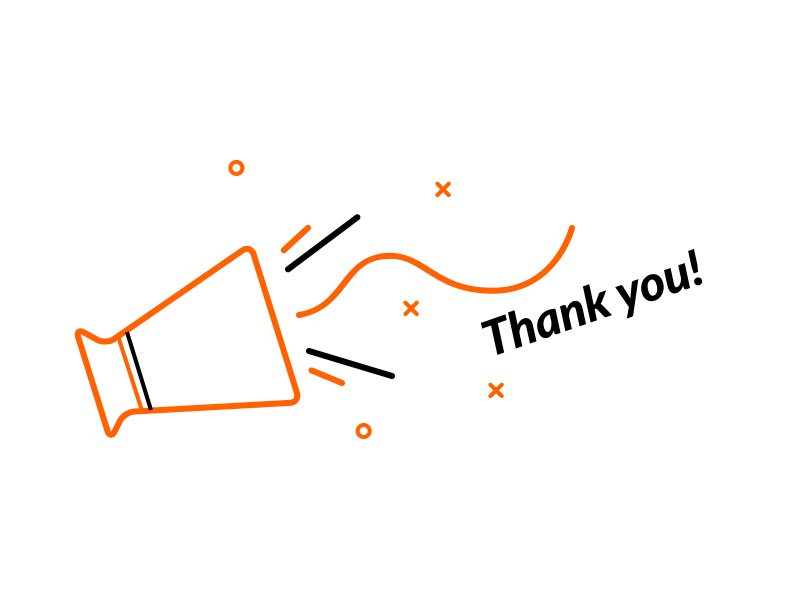 Thankyou! animation