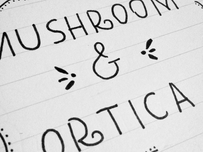 Mushroom&Ortica