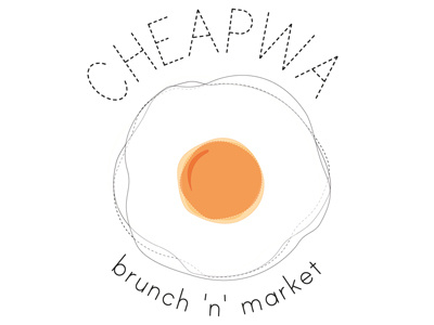 Cheapwa art brunch culinary egg handmade market restaurant vintage
