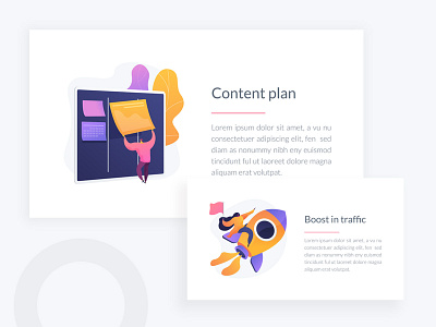 SMM metaphor illustrations app design communication concept graphic design idea illustration landing page design metaphor smm story ui elements uidesign uiux vector webdesign