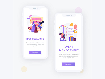 Meet Lifestyle vector metaphors app concept concept illustration flat graphic design illustration metaphor ui ui elements vector web