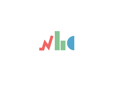 Graphs charts design graphs illustration logo monogram