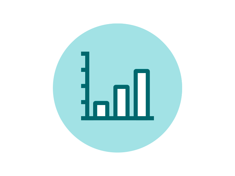 Performance Improvement animation bar graph gif graph icon illustration improvement motion performance single stroke