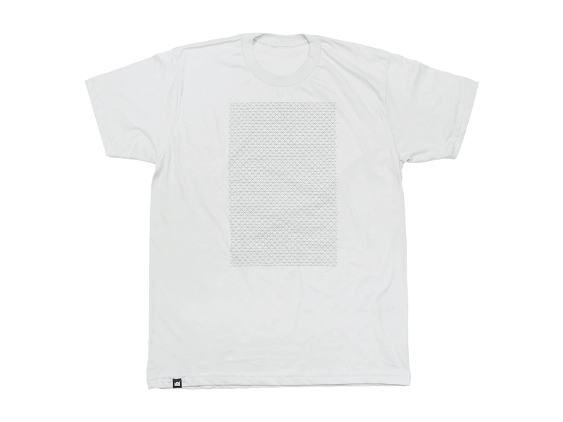 Hand Drawn Grid Tee tee tshirt apparel screen print graphic design illustration hand drawn jsg jambox gif