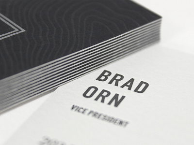 NST Business Cards business card design din duplex graphic letterpress print spot varnish