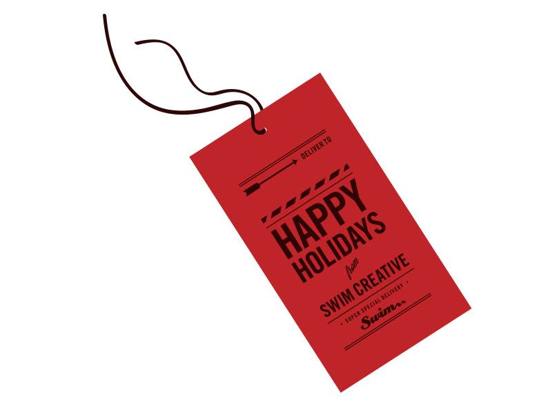 Happy Holidays christmas design graphic happy holidays tag typography