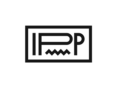 The Interior Plain Project badge brand custom type design graphic identity snowboarding typography work mark