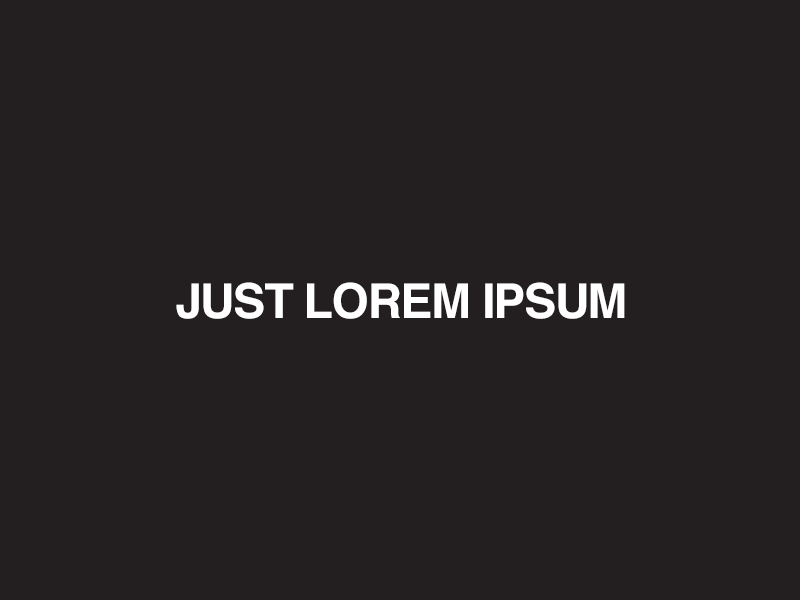 Just Lorem Ipsum design digital graphic helvetica icon logo lorem ipsum word mark