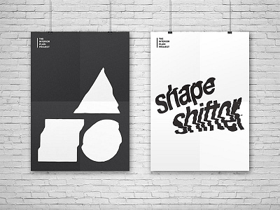 Shapeshifter Unused brand design graphic identity ipp logo posters shapes unused