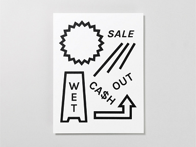 MEGA BUY™ Print capitalism consumerism design graphic illustration poster print printing screen screen print