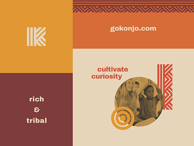 Konjo Unused 2.2 brand design graphic identity language logo mark rich tribal typography visual