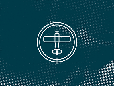 The Hangar 1.6 airplane aviation brand brand identity design graphic hangar icon identity logo mark symbol