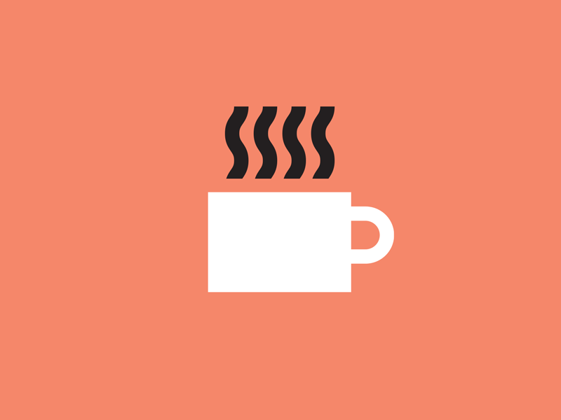 MD Coffee 1.0 coffee cup graphic graphic design hot icon illo illustration logo mug smoke steam warm warmth