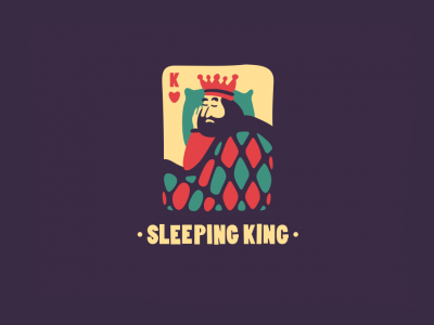 Sleeping King armilk bed card hostel king sleep