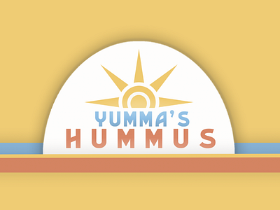 Yumma's Hummus Logo Design 99designs graphic design logo logo concept logo design product design visual design