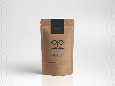 Alchemist Coffee Roasters Package Design branding design flat logo