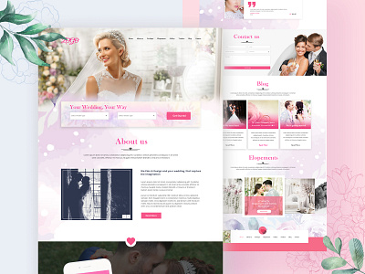 wedding planner website design wedding wedding invitation wedding page