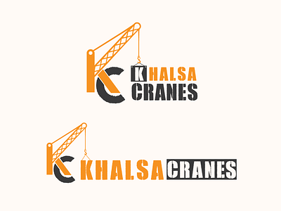 Cranes Logo construction logo logo