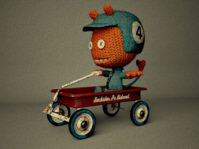 Sockdevil 3d character design