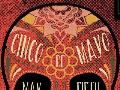 Cinco De Mayo Guest Chef Poster cinco de mayo may fifth mexico sugar skull