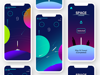 SPACE  GAMES UI