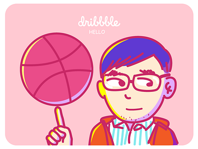 dribbble & me hello invite me