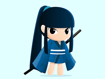 Ninja Amy Game amy character game illustration ninja