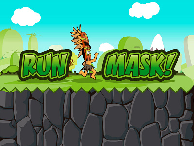 Run Mask app game jungle mask run