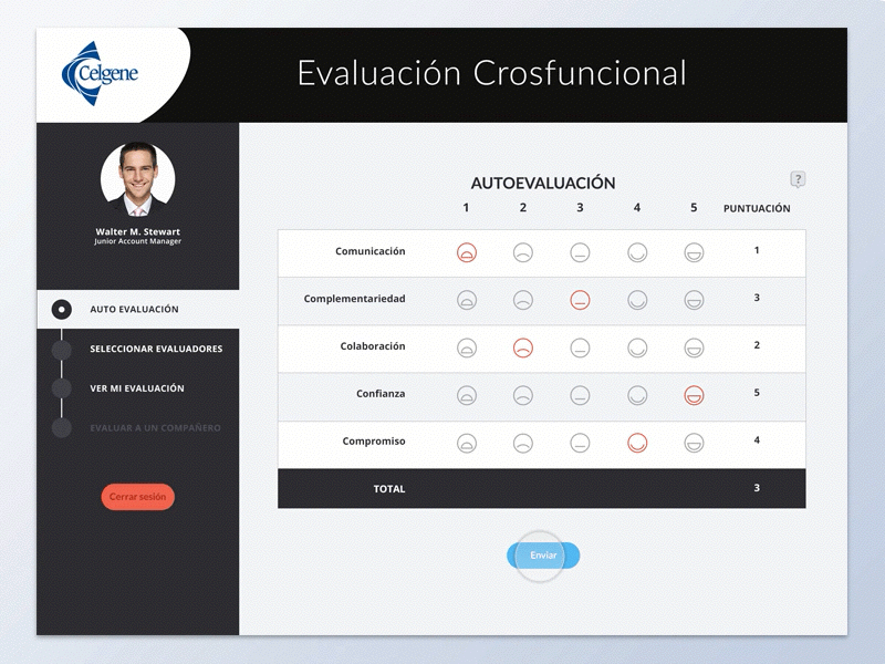 Survey evaluation interface ipad screens steps survey ui user interface