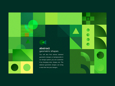 Abstract Geometric UI Design Patterns