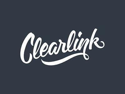 Clearlink Script cursive handmade script
