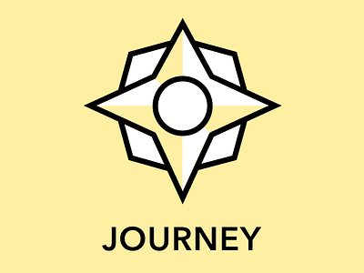 Journey Logo Color branding design logo map travel travel app vector