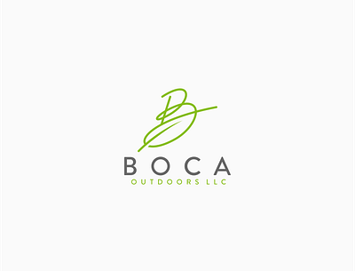 BOCA branding building classic design emblem idea landscapes letters logo luxury outdoor logo typography vector