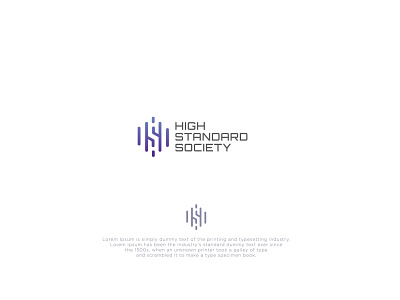 High Standard Society branding class classic clothing designs fashion high line work logo logos