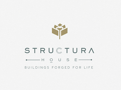 STRUCTURA HOUSE classic house logo luxury vintage