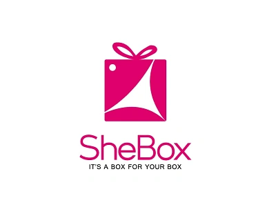 SheBox girls lingerie logo panties pink women