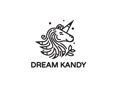 DREAM KANDY animal fun logo vintage