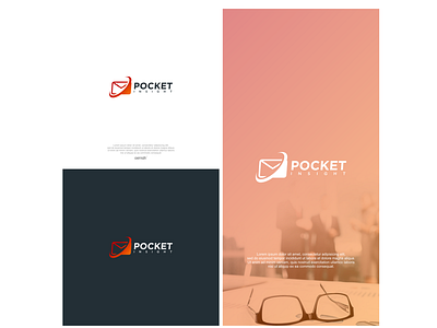 Pocket Insight branding classic idea logo logo animation ui uidesign ux design